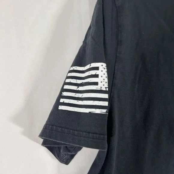 Under Armour Shirt Mens Large Black Wombed Wariors Project WWP Short Sleeve Crew - Picture 4 of 9